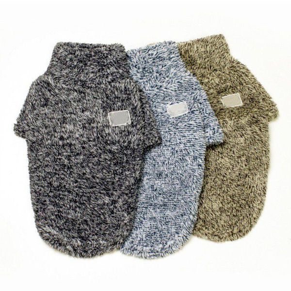 

winter warm pet dogs thickened cashmere solid color thicken pet outdoor clothing for clothing dogs costume puppy clothes