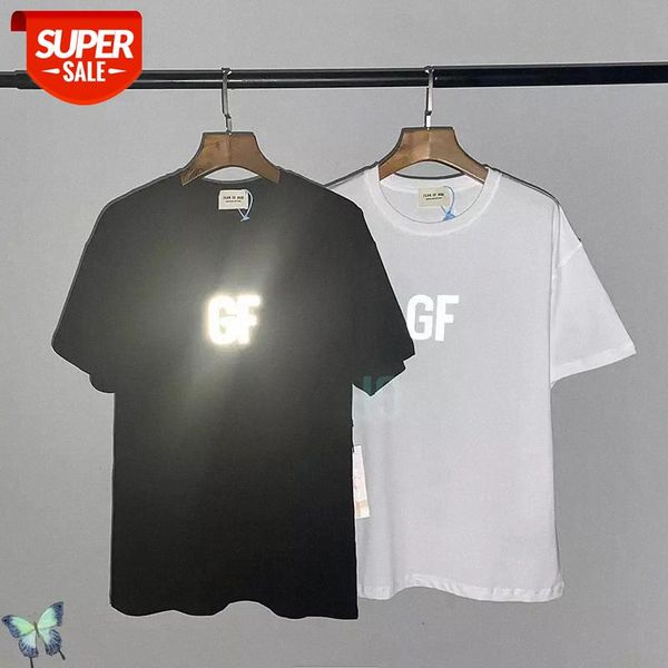

co-brand floyd black brothers jerry short sleeve reflective t-shirt gf essentials t shirt couple dress #tl5b, White;black