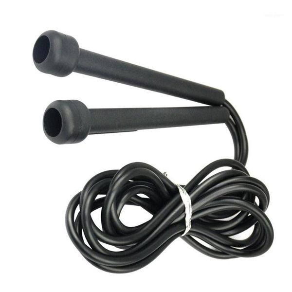 

jump ropes gym skipping rope boxing speed exercise fitness black portable1