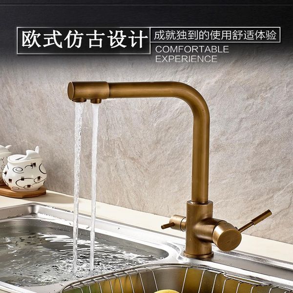 

becola латунная кухня крана холодной горячей воды кран кухня с чистым краном воды многофункциональный раковина br 36004 bbystr