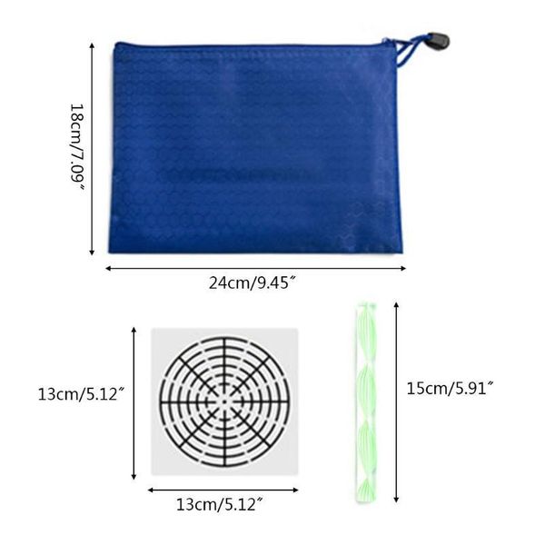 

47pcs/set mandala dotting tools for painting rock stone pen stencil template brush tray kit 47pcs/set qylwyg, Silver