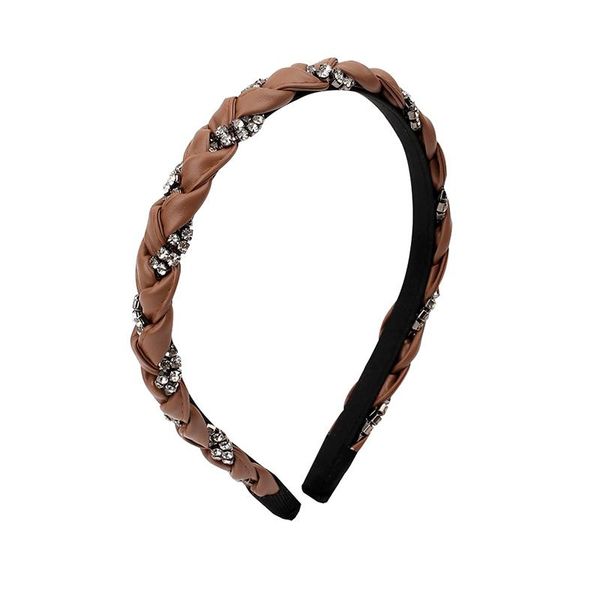 

hair accessories korean fashion solid velvet fabric braid headband girl scrunchie knotted vintage twist turban