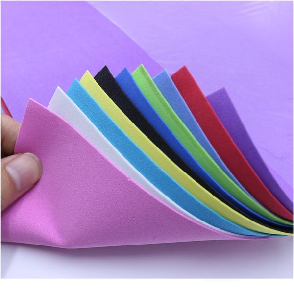 

50*50 cm 10 sheets 1mm thick pe foam paper handmade sponge scrapbooking crafts diy handmade new year gift card decor w bbyhec