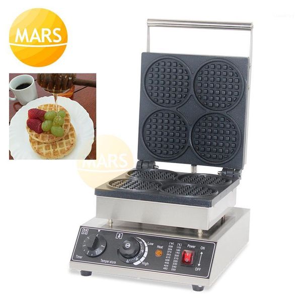 

1750w commercial non-stick waffle maker machine electric 110v 220v waffle stick baker iron cake oven breakfast baker1