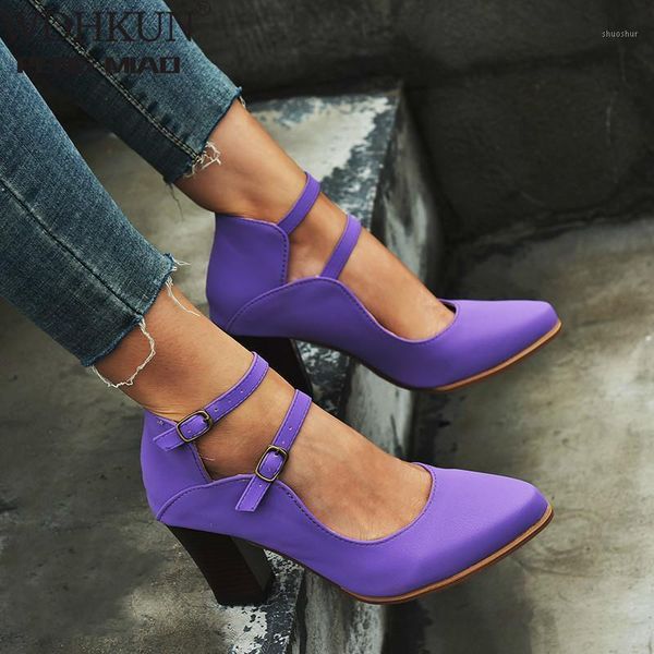 

dress shoes wdhkun women sandals leather heel platform buckle summer square sandalias mujer 20211, Black