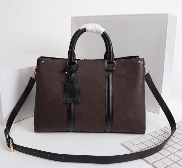 

open bag handbags soufflot bb mm designer fashion women shoulderbags genuine leather handbag luxurys purse tote travel m44815 m44817