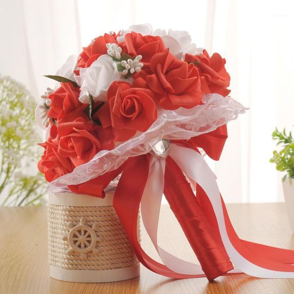 

wedding bouquet bridal bouquet bride holding flower bridesmaid wedding foam flowers rose flowers1