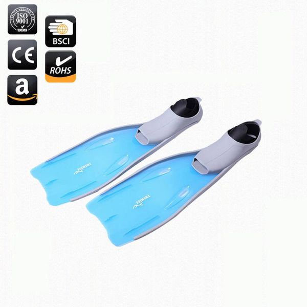 

diving snorkeling equipment long fins men and women swimming feet pp + eva rubber diving fins long flippers