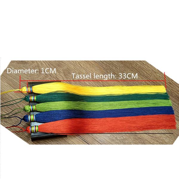 

2 шт. 33см очень длинный оплетка tassel diy ювелирные изделия главная текстильная занавеска одежда для одежды декоративные изготовления подв