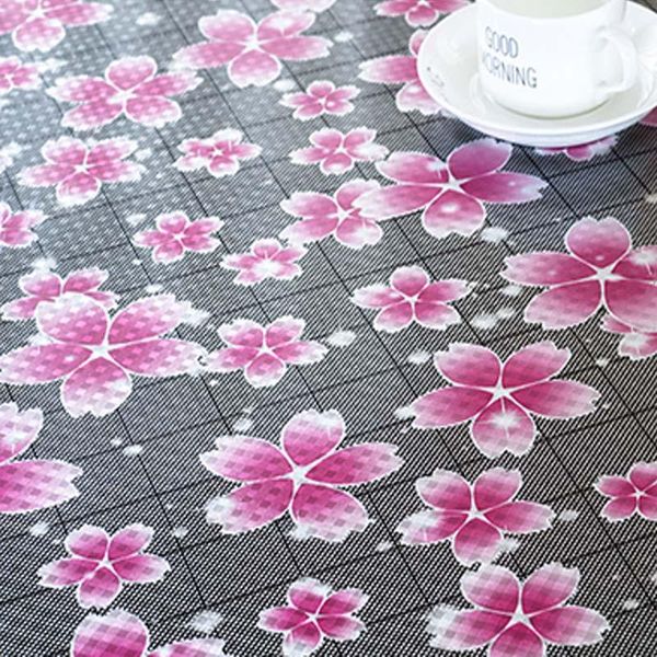 

hazy kalameng pastoral pvc table cloth coffee table pad tablecloth waterproof anti oil soft glass for kitchen wmtogf bdesybag