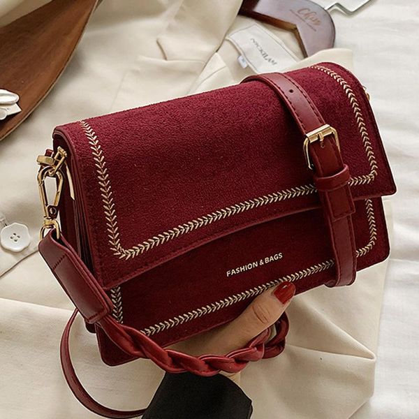 

small pu leather crossbody bags fashion simple shoulder handbags female designer shoulder bag
