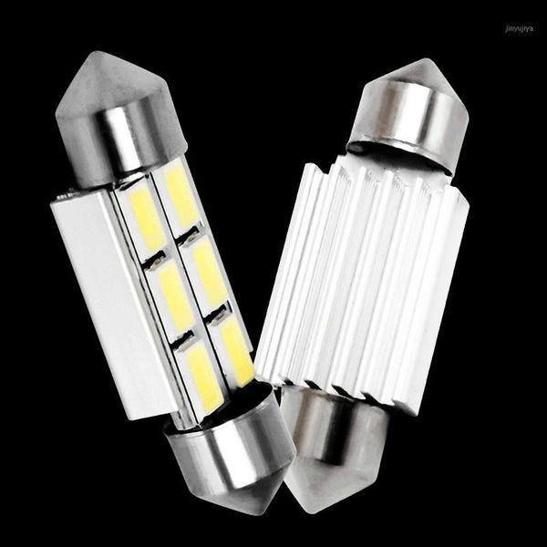 

emergency lights 1pc 36mm c5w c10w c3w sv8.5 6 led 5630 smd festoon canbus no error car licence plate light auto dome lamps reading 12v1