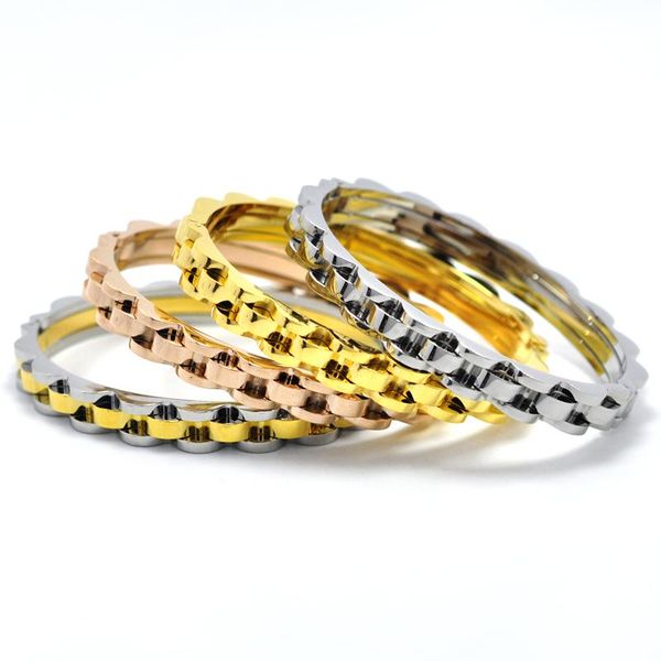 

fysara punk mountry ювелирные изделия гладкие простые браслеты часовые браслеты золотой цвет серебро большие широкие браслеты мощеные клэшс, Black