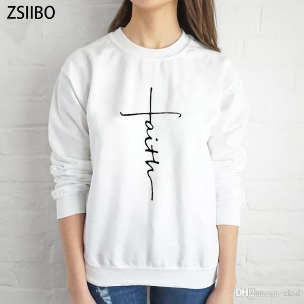 

new fashion belief print kawaii sweatshirt women's sweatshirt hoodie women's youth hoodie wy61, Black