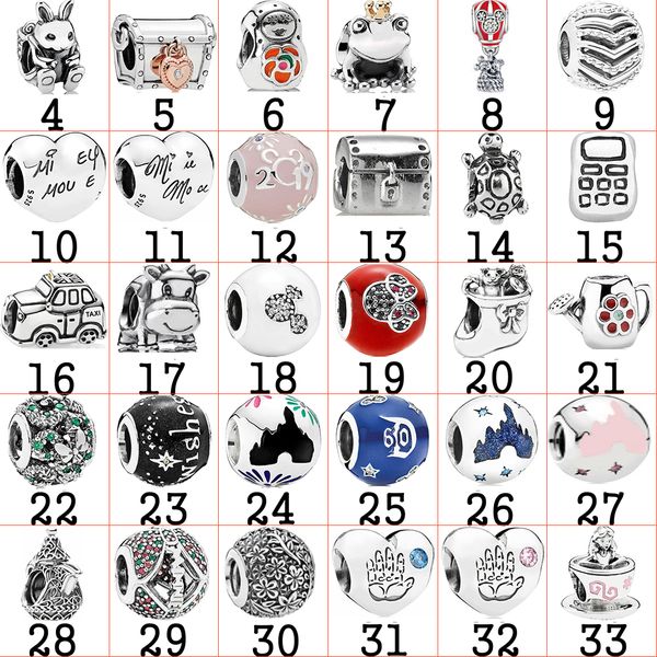 

2020 new 925 sterling silver charm bead pendant fit bracelet fashion women sparkling original jewelry custom birthday gift