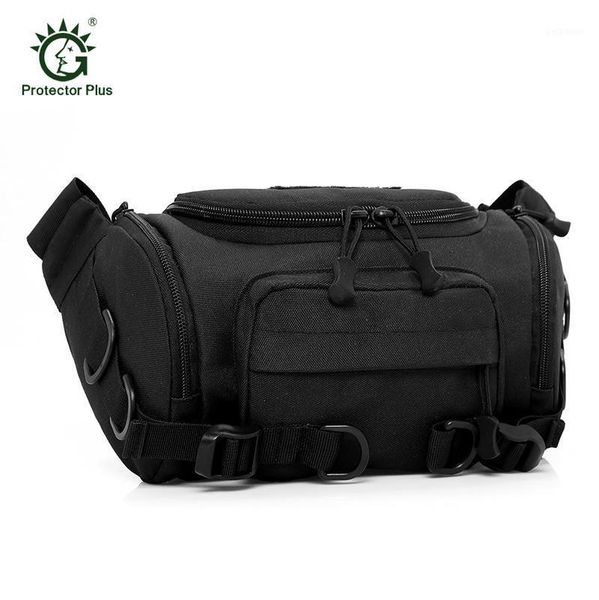 

outdoor bags protector plus men tactical waist bag camping fanny pack belt messenger men's hiking cycling1