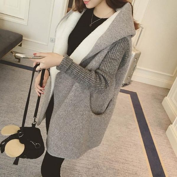 

goohojio winter teddy coats women faux fur coats teddy bear jackets female thick warm fake fleece jacket fluffy jackets overcoat 201013, Black;brown