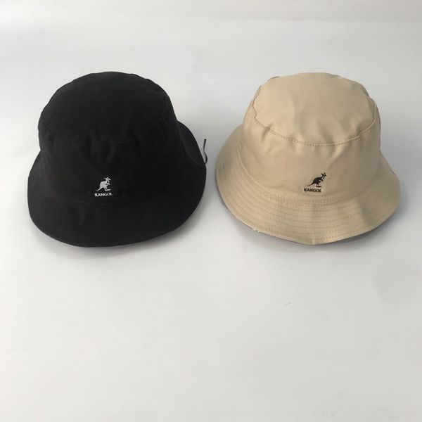 

pj7d winter outdoor bucket fisherman kangroo kangol hat stingy men women travel sun cap wide winter brim hat show style caps for women sun p, Brown;gray
