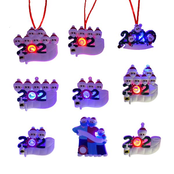 

i30nlighted tree decoration personalized christmas ornaments led diy name greetings special 2020 xmas gifts factory sale