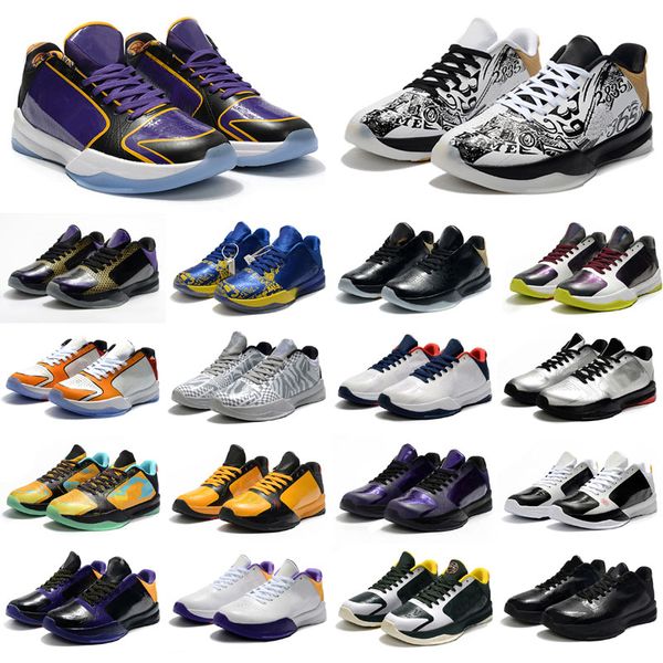 

ot classics mens bean clown mamba v 5 5s mamba basketball shoes trainers sports sneakers shoes size 40-46fast