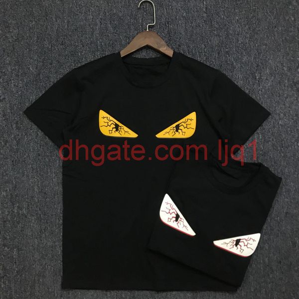 

19ss mens t shirt fashion trend couple short sleeve mens print sport tees black size s-2xl