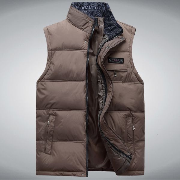 

2021 new vest winter warm men's of pgraphers size 4xl qrch, Black;white