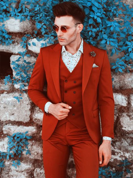 

classic tuxedos groom wedding peak lapel men suits mens wedding suits tuxedo costumes de pour hommes men(jacket+pants+tie+vest) w556, Black;gray