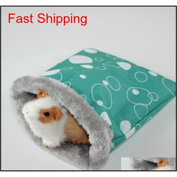 

keep warm hamster nest hedgehog squirrel sleeping bag red blue green black variety patterns qylisd packing2010