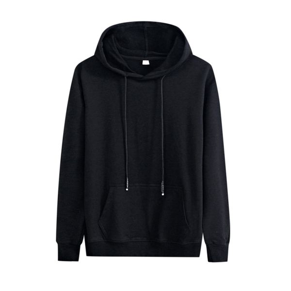 

2021 Autumn New Arrival Young Student Hoodies Sweatpants with Male Hood Size M-5xl W035 G7NU, Black