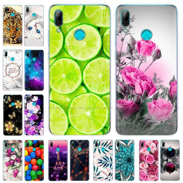 

phone case silicon tpu cover soft for huawei y 7 y7prime y7 prime 2019 shell coque