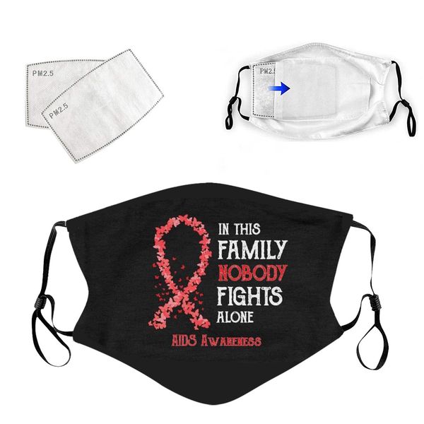 

women man face mask warm windproof washable face shield red ribbon prints mouth mask 2x filter can be placed reusable mascarilla sqcqlb