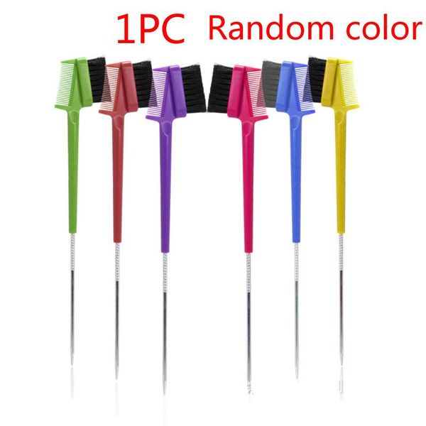 

new coming 3 x edge control brush magic collection double sided edge comb grooms smooths 2 in 1 q sqcrih, Silver