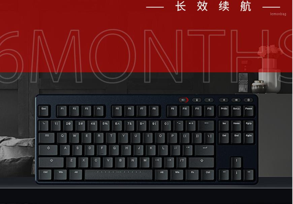 

ikbc s200 wireless mechanical keyboard 87 game keyboard 2.4g wireless tklc low profile red switch1