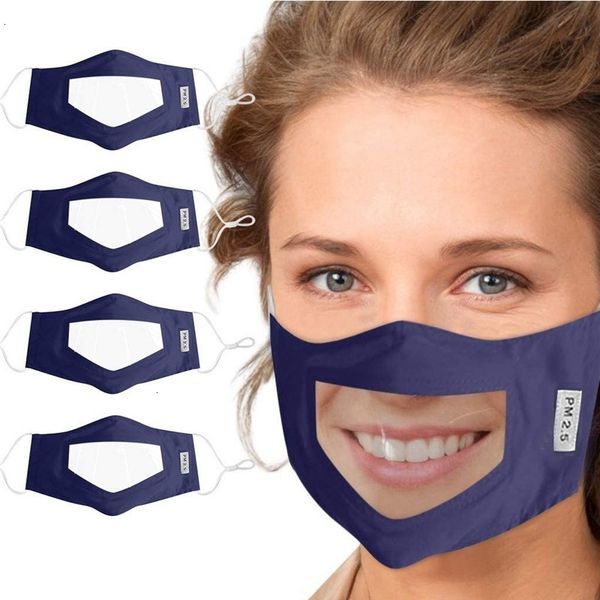 

factory cover face mute mouth dust designer plaid anti fog transparent visible kid cotton masks deaf mask dda159 r pgb5l