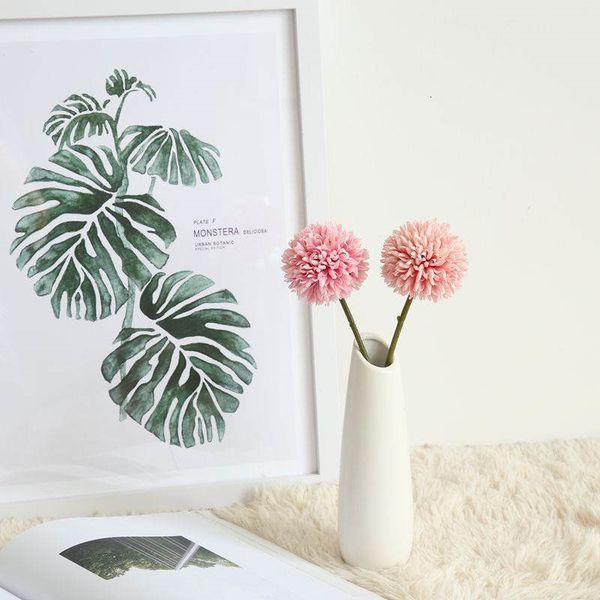 

factory 29cm 9 colors artificial silk dandelion ball flower branch home wedding decorative fake flowers floral arrangeme