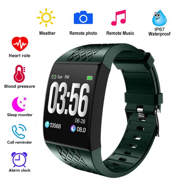 

big screen curve smart watch, fitns wristband with remote control, music camera, ergonomic dign, brand new