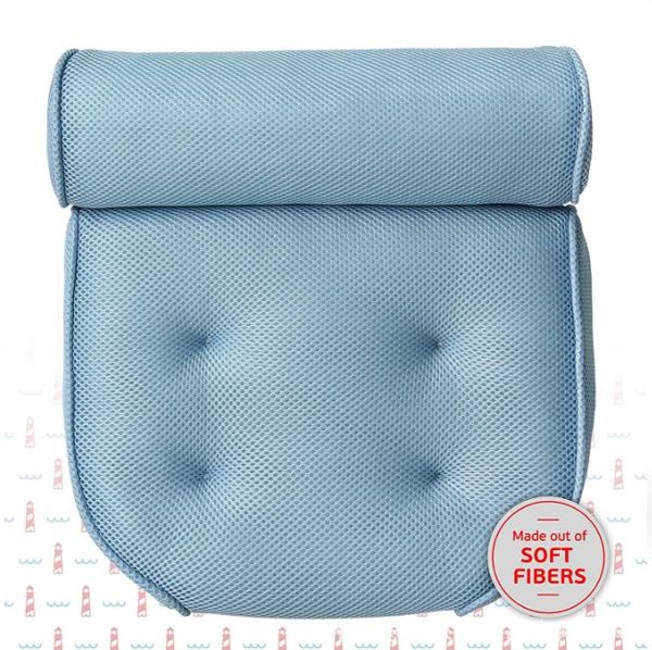 

ванна подушка шеи и подголовник поддержки утолщенные подушка для дома горячая ванна ванная комната ванна спа подушка с 4d air mesh technolog