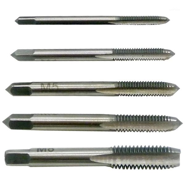 

m3/m4/m5/m6/m8 3pcs right hand thread tap screw tap metric plug hand tools1
