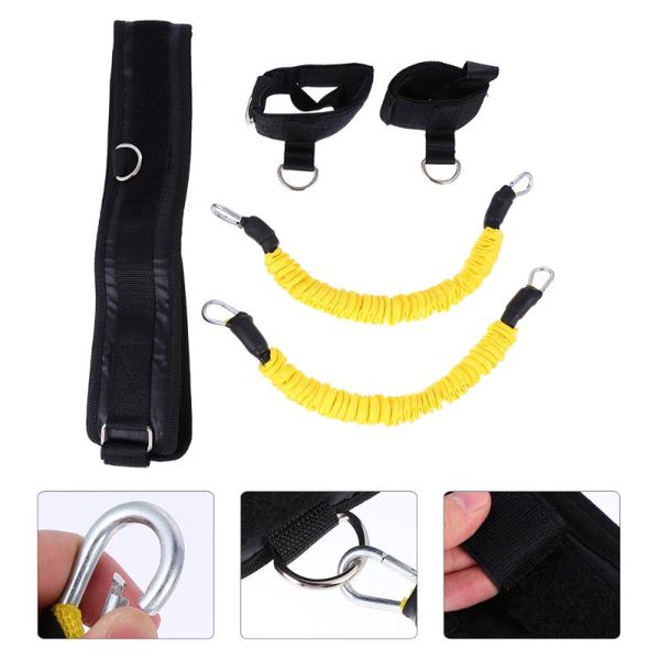 

1 set foldable durable practical deep squat pulling rope elastic pull rope pull strap for women men adults