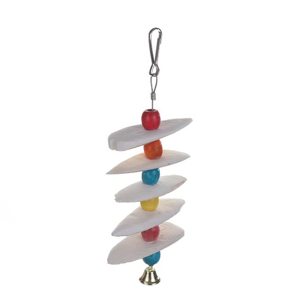 

bird pets supplies parrot mouth special purpose calcium supplement string cuttlefish bones toys products rope 13 5sz m2