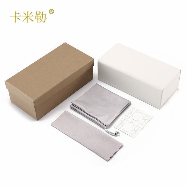

dijia original glasses box sunglasses box convenient and practical packaging kml-designer, White;black