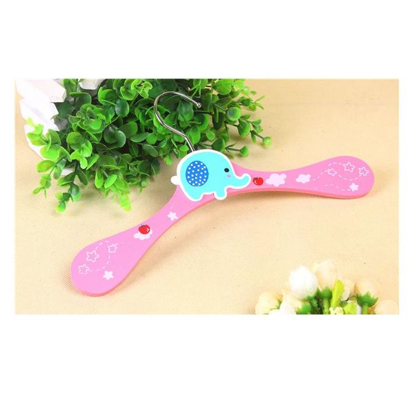 

12/30pcs special offer promotion multi lovely plastic 27.5cm child coat hanger baby cartoon dog clothes rack pet sqcqlz