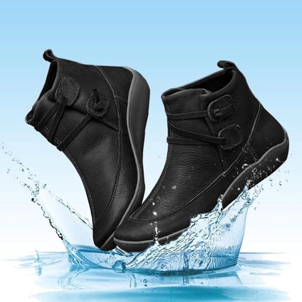 

sagace women's fashion rainboots waterproof shoes woman mud water shoes rubber lace up pvc ankle boots sewing rain boots a1031, Black