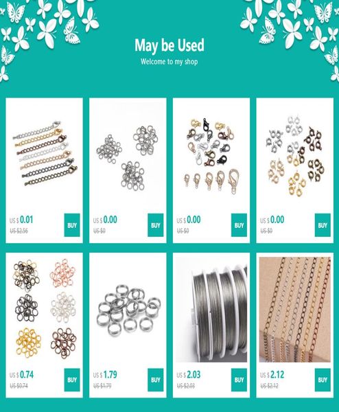 

10pcs/lot stainless steel extension end chain diy bracelet necklace tail chain lobster clasp extender chains for jewelry making bbyzko