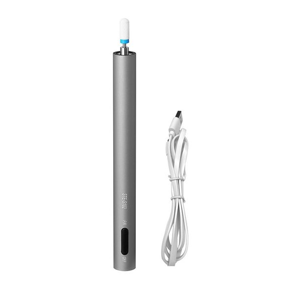 

nail art pusher manicure care nail polishing tools, Silver