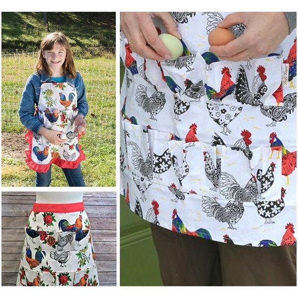 

s m l pockets egg collecting harvest apron chicken farm work aprons carry duck goose egg collecting farm apron for jlllzz lucky2005