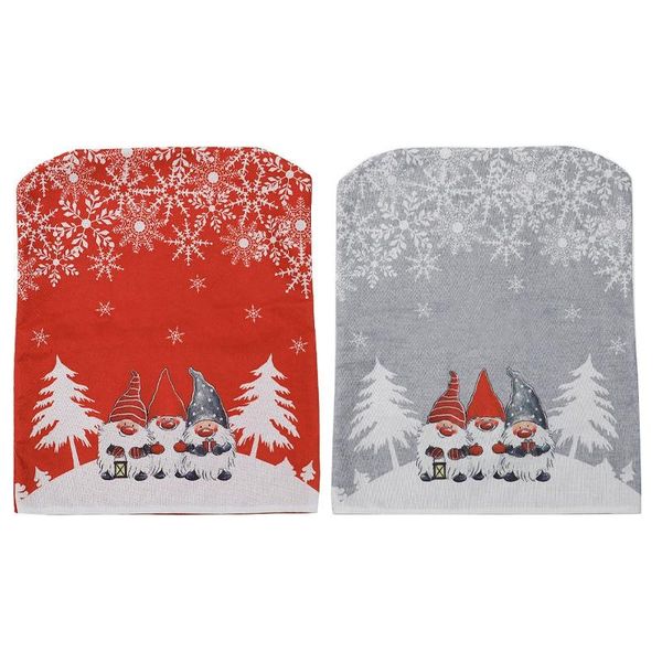 

promotion 1pcs christmas chair covers for christmas holiday festive home dinner table chairs decorations