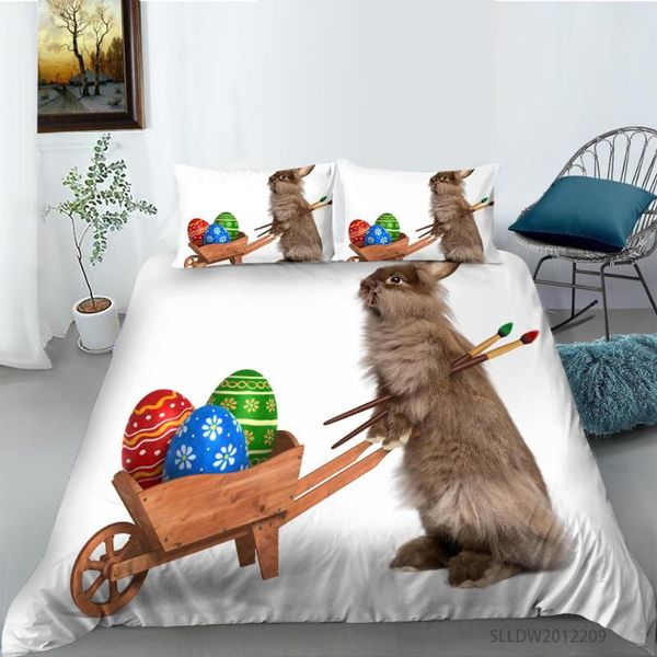

bedding sets 3d printing comforter cover teens fat lovely pet duvet microfiber soft twin full  king 2/3pcs