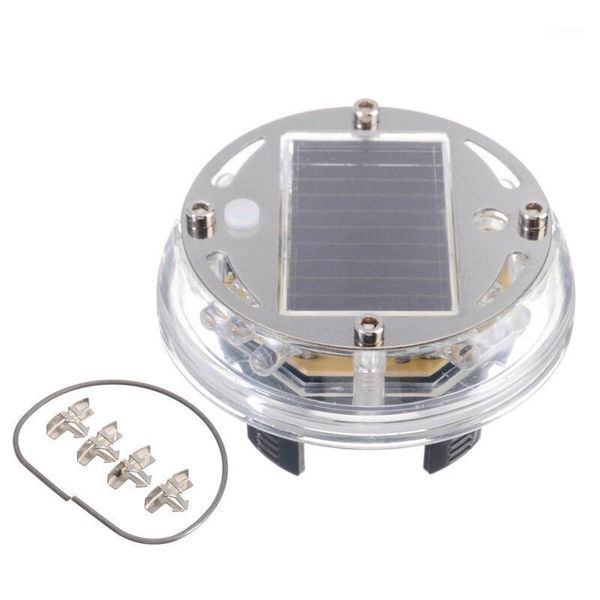

solar energy lights tire lights lamp decoration transparent+silver rgb1