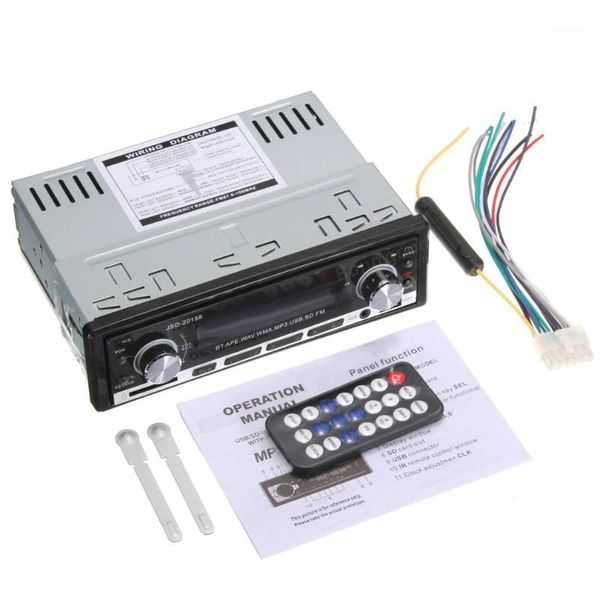 

new 12v 60w car stereo fm radio mp3 audio player support phone with usb/sd mmc port car electronics in-dash 1 din1